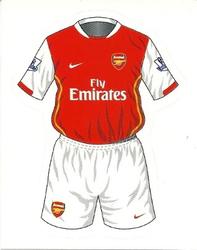 2007-08 Merlin Premier League 2008 #16 Arsenal Home Kit Front