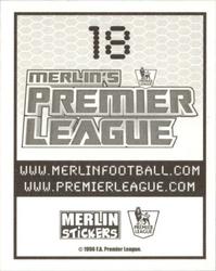 2007-08 Merlin Premier League 2008 #18 Manuel Almunia Back