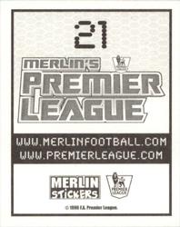 2007-08 Merlin Premier League 2008 #21 Kolo Toure Back