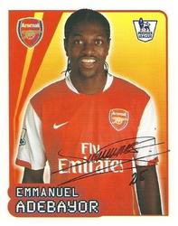 2007-08 Merlin Premier League 2008 #31 Emmanuel Adebayor Front