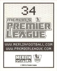 2007-08 Merlin Premier League 2008 #34 Theo Walcott Back