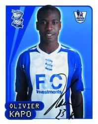 2007-08 Merlin Premier League 2008 #93 Olivier Kapo Front