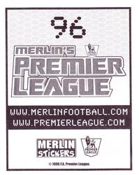 2007-08 Merlin Premier League 2008 #96 Garry O'Connor Back