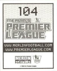 2007-08 Merlin Premier League 2008 #104 David Bentley Back