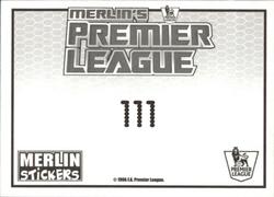 2007-08 Merlin Premier League 2008 #111 Blackburn Rovers Team Photo Back