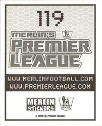 2007-08 Merlin Premier League 2008 #119 Aaron Mokoena Back