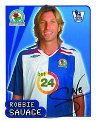 2007-08 Merlin Premier League 2008 #124 Robbie Savage Front