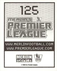 2007-08 Merlin Premier League 2008 #125 Tugay Back