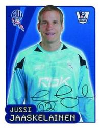 2007-08 Merlin Premier League 2008 #145 Jussi Jaaskelainen Front