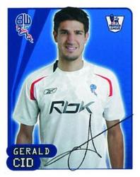 2007-08 Merlin Premier League 2008 #147 Gerald Cid Front