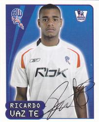2007-08 Merlin Premier League 2008 #161 Ricardo Vaz Te Front