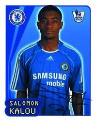 2007-08 Merlin Premier League 2008 #193 Salomon Kalou Front