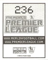 2007-08 Merlin Premier League 2008 #236 Andrew Johnson Back