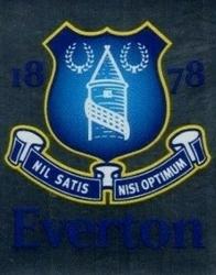 2007-08 Merlin Premier League 2008 #238 Everton Badge Front