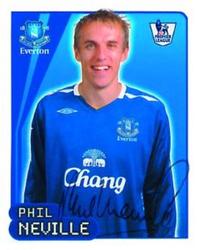 2007-08 Merlin Premier League 2008 #246 Phil Neville Front