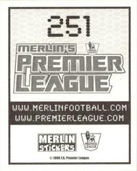 2007-08 Merlin Premier League 2008 #251 Steven Pienaar Back
