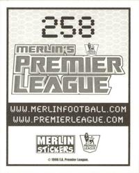 2007-08 Merlin Premier League 2008 #258 Victor Anichebe Back