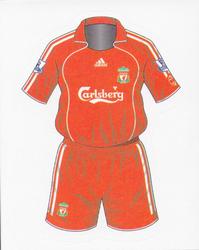 2007-08 Merlin Premier League 2008 #304 Liverpool Home Kit Front