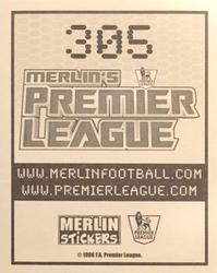 2007-08 Merlin Premier League 2008 #305 Pepe Reina Back