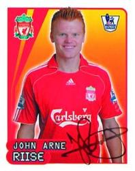 2007-08 Merlin Premier League 2008 #308 John Arne Riise Front