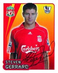 2007-08 Merlin Premier League 2008 #315 Steven Gerrard Front