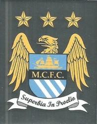 2007-08 Merlin Premier League 2008 #340 Manchester City Badge Front