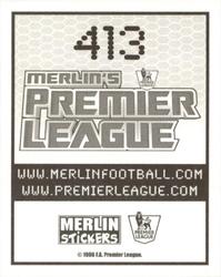 2007-08 Merlin Premier League 2008 #413 David Wheater Back