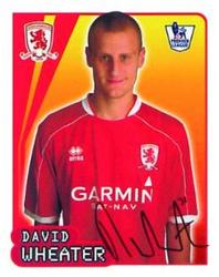 2007-08 Merlin Premier League 2008 #413 David Wheater Front