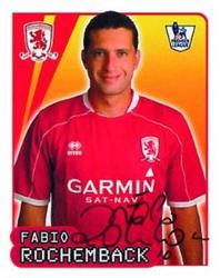 2007-08 Merlin Premier League 2008 #415 Fabio Rochemback Front