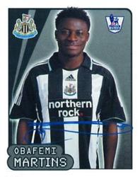 2007-08 Merlin Premier League 2008 #455 Obafemi Martins Front