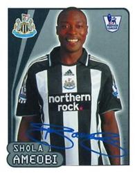 2007-08 Merlin Premier League 2008 #456 Shola Ameobi Front