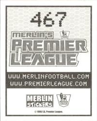 2007-08 Merlin Premier League 2008 #467 John Utaka Back