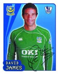 2007-08 Merlin Premier League 2008 #471 David James Front
