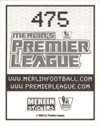 2007-08 Merlin Premier League 2008 #475 Noe Pamarot Back