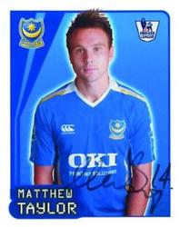 2007-08 Merlin Premier League 2008 #480 Matthew Taylor Front