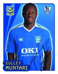 2007-08 Merlin Premier League 2008 #484 Sulley Muntari Front