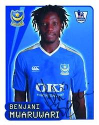 2007-08 Merlin Premier League 2008 #485 Benjani Mwaruwari Front