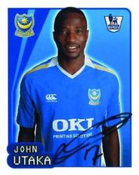 2007-08 Merlin Premier League 2008 #487 John Utaka Front