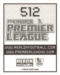 2007-08 Merlin Premier League 2008 #512 Emerse Fae Back