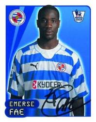 2007-08 Merlin Premier League 2008 #512 Emerse Fae Front