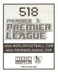 2007-08 Merlin Premier League 2008 #518 Dave Kitson Back