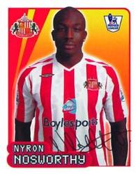 2007-08 Merlin Premier League 2008 #538 Nyron Nosworthy Front
