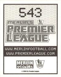 2007-08 Merlin Premier League 2008 #543 Dickson Etuhu Back