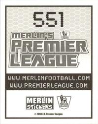 2007-08 Merlin Premier League 2008 #551 Kenwyne Jones Back