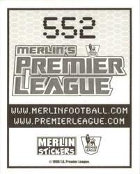 2007-08 Merlin Premier League 2008 #552 Michael Chopra Back