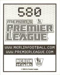 2007-08 Merlin Premier League 2008 #580 Tom Huddlestone Back