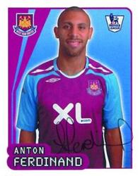 2007-08 Merlin Premier League 2008 #600 Anton Ferdinand Front