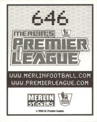 2007-08 Merlin Premier League 2008 #646 Emile Heskey Back