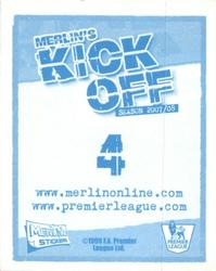 2008 Merlin's Premier League Kick Off #4 William Gallas Back