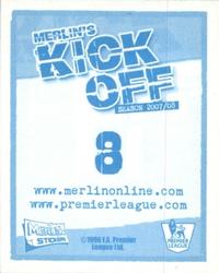 2008 Merlin's Premier League Kick Off #8 Tomas Rosicky Back